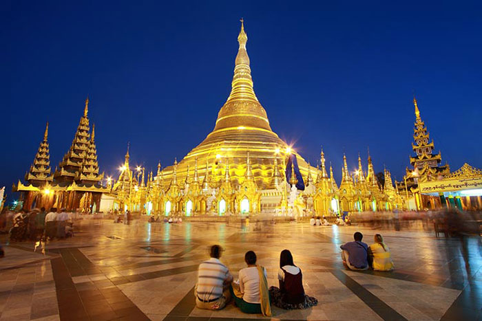 temples Birmanie pagode Shwedagon
